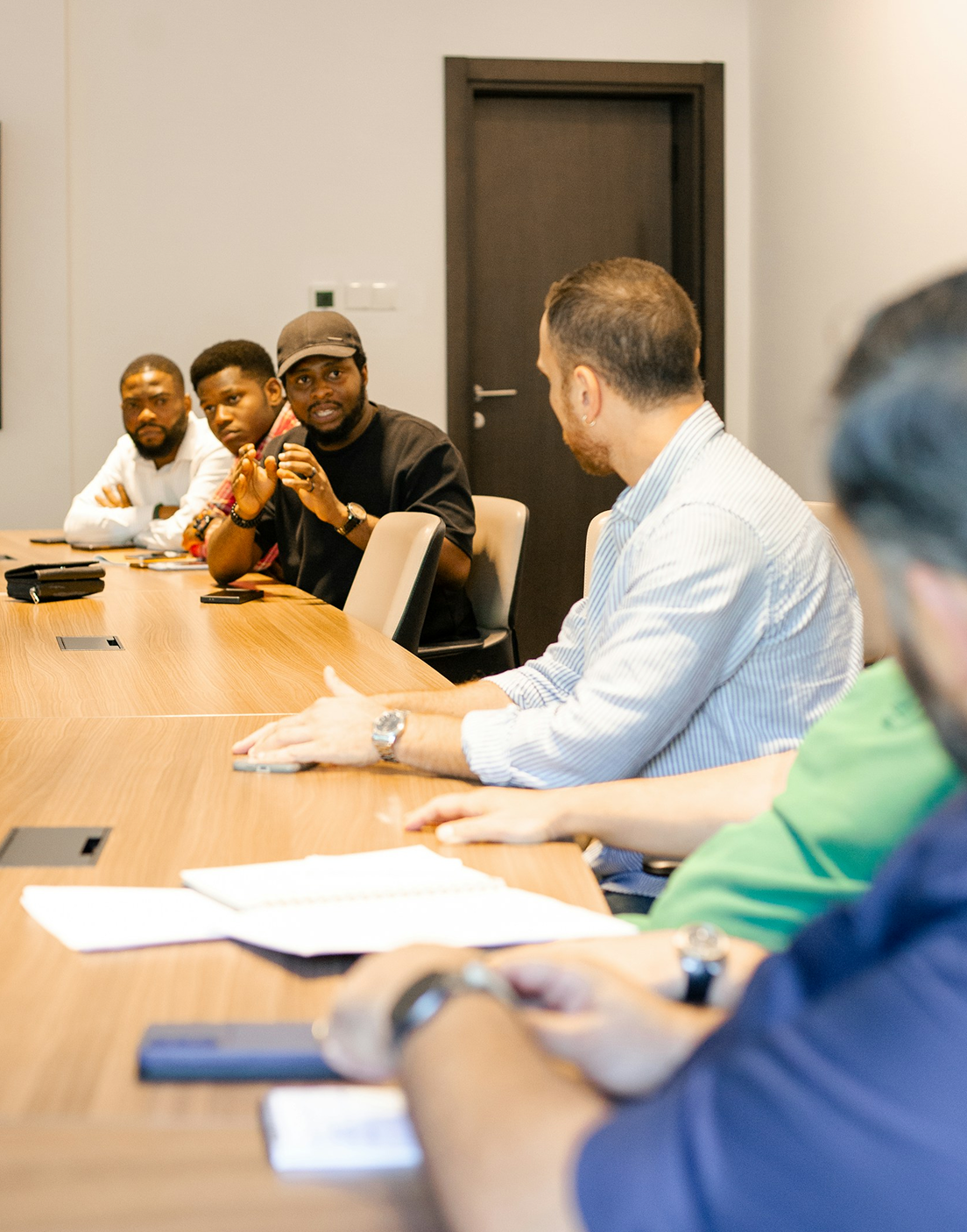 Team working together