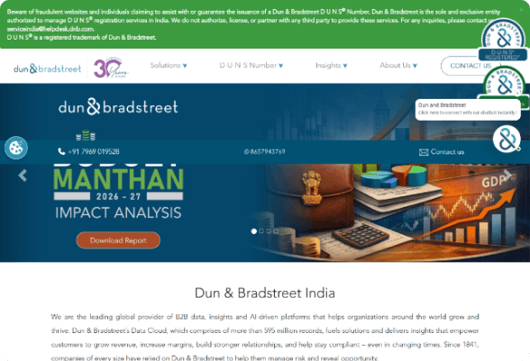 Dun & Bradstreet India